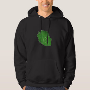 Wiedervereinigung Fußballplatz Hoodie
