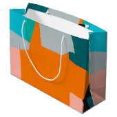 Wiedervereinigung Große Geschenktüte (Rückseite Schrägansicht)