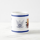 Wiedervereinigung in Jerusalem 50 Jahre Kaffeetasse (Mittel)