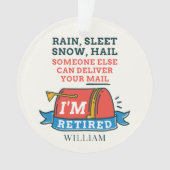 Wiederverkäuflicher Postdienst für den Kunden Ornament (Vorderseite)