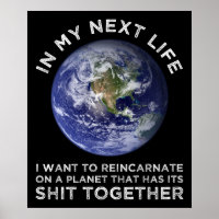 Wiederverkörperung auf einem Planeten, der seinen