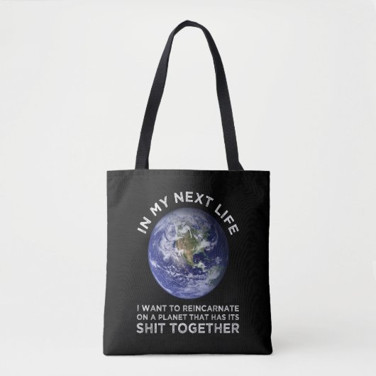 Wiederverkörperung auf einem Planeten, der seinen  Tasche (Vorderseite)