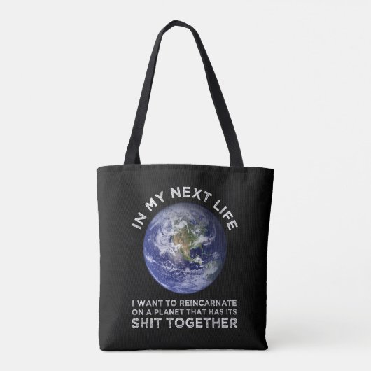 Wiederverkörperung auf einem Planeten, der seinen Tasche (Rückseite)
