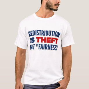 Wiederverteilung ist Diebstahl T-Shirt