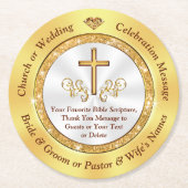 Wiederverwendbar auf verfügbare, benutzerdefiniert runder pappuntersetzer (Vorderseite)