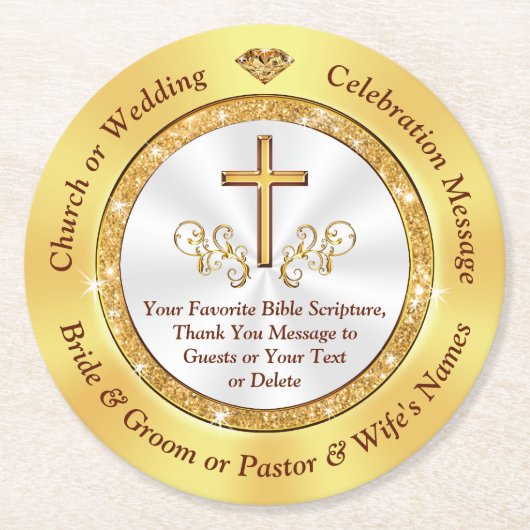 Wiederverwendbar auf verfügbare, benutzerdefiniert runder pappuntersetzer (Vorderseite)