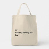 Wiederverwendbare Beutel zur Vermeidung von Tasche (Rückseite)