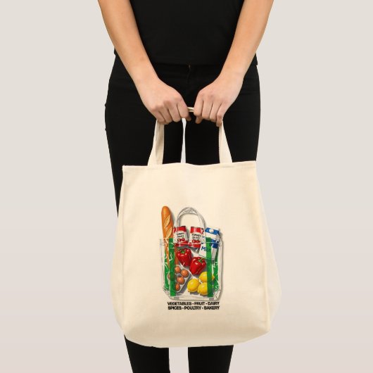 Wiederverwendbare Einkaufstasche (Vorderseite (Produkt))