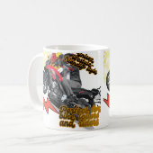 Wiederverwendbare Einkaufstasche Kaffeetasse (Vorderseite Links)