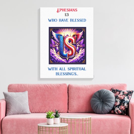 Wiederverwendbare Einkaufstasche Leinwanddruck (Insitu (Wohnzimmer))