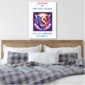 Wiederverwendbare Einkaufstasche Leinwanddruck (Insitu (Schlafzimmer))