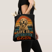 Wiederverwendbare Einkaufstasche Retriever Tasche (Von Nahem)