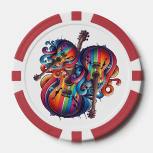 Wiederverwendbare Lebensmitteltasche Pokerchips