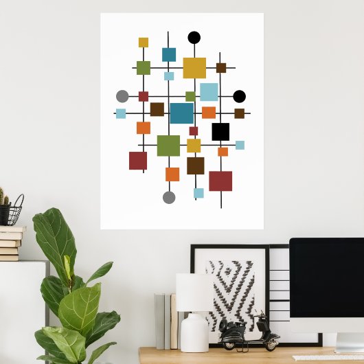 Wiederverwendbare Lebensmitteltasche Poster (Heimbüro)