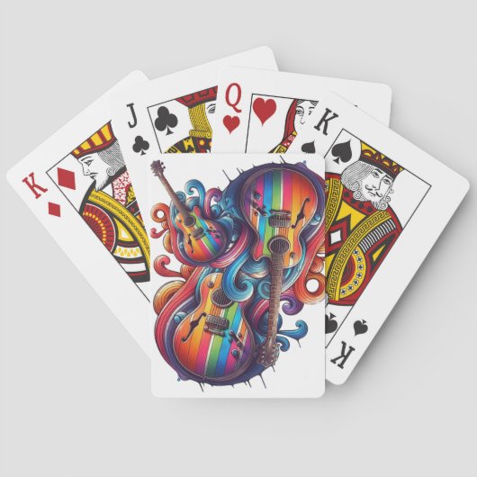 Wiederverwendbare Lebensmitteltasche Spielkarten (Rückseite)