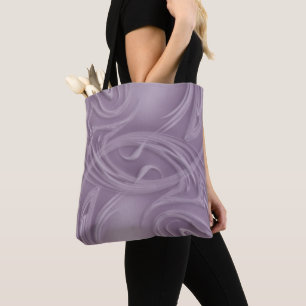 Wiederverwendbare Öko-Grün-Locken Lila Schatten Tasche