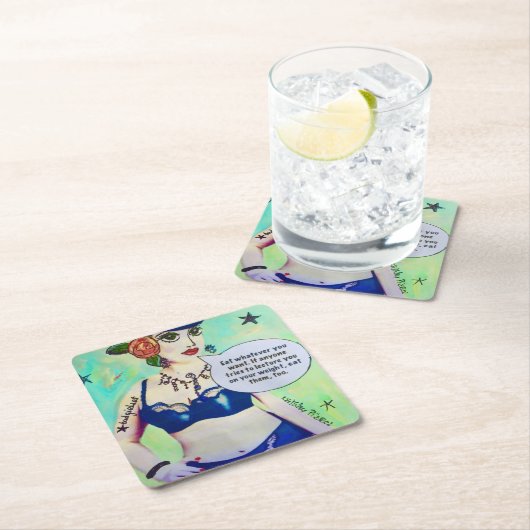 wiederverwendbare Papierküstenmotorschiffe ESSEN, Rechteckiger Pappuntersetzer (Vor Ort)