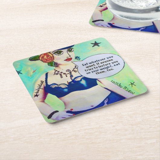 wiederverwendbare Papierküstenmotorschiffe ESSEN, Rechteckiger Pappuntersetzer (angewinkelt)