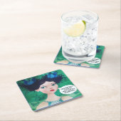 wiederverwendbare Papierküstenmotorschiffe Rechteckiger Pappuntersetzer (Vor Ort)