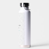 Wiederverwendbare Sportflasche im ästhetischen Des Trinkflasche (Links)
