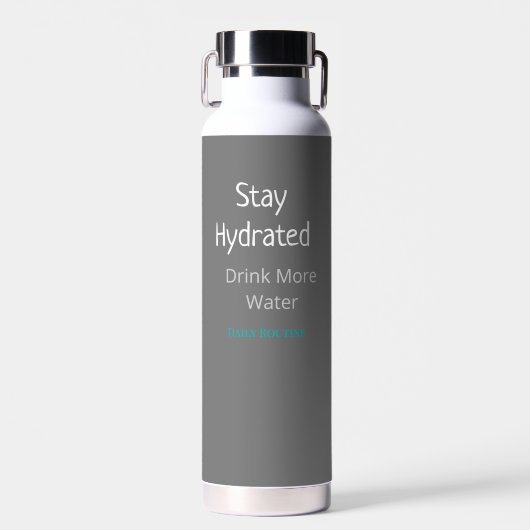 Wiederverwendbare Sportflasche im ästhetischen Des Trinkflasche (Vorne)