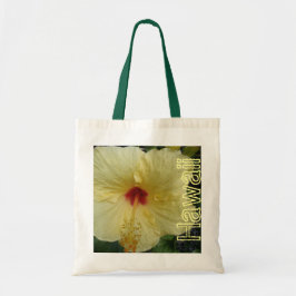 Wiederverwendbare Tasche des hawaiischen Hibiskus