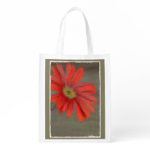 Wiederverwendbare Tasche des orange Flatterns