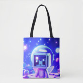Wiederverwendbare Tasche für den Einkauf oder das (Vorderseite)