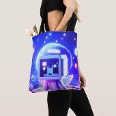 Wiederverwendbare Tasche für den Einkauf oder das (Von Nahem)