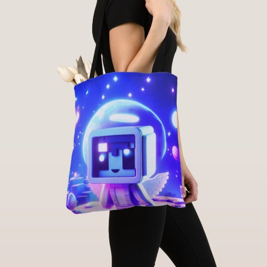 Wiederverwendbare Tasche für den Einkauf oder das  (Von Nahem)