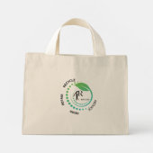 Wiederverwendbare Tasche Reduce Reuse Recycle | Ec (Rückseite)