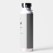 Wiederverwendbare Wasserflasche Fitnessflasche | Ä Trinkflasche (Links)