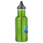 Wiederverwendbare Wasserflasche Summer Waves (Links)