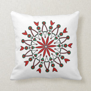 Wiederverwendbare Weihnachten Mandala PIllow Kissen