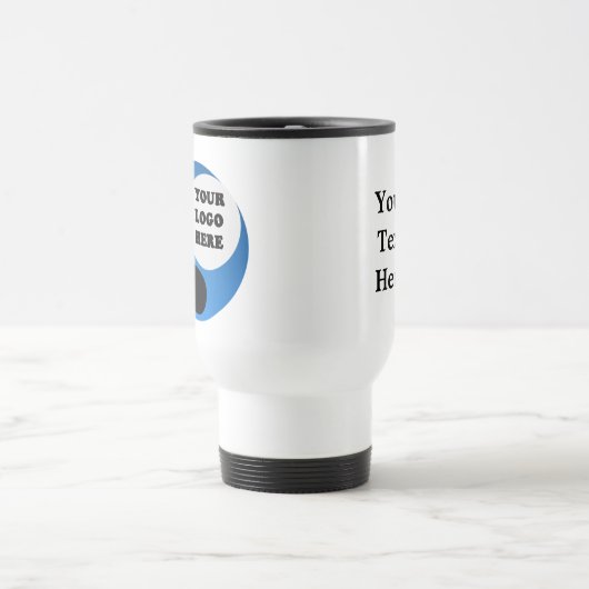 Wiederverwendbarer Kaffee-Cup mit Firmenlogo Reisebecher (Mittel)