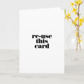 Wiederverwenden dieser ultraleichten, generischen karte (Gelbe Blume)