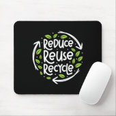 Wiederverwenden Erdplanet 1: Gerecycelt Planeten r Mousepad (Mit Mouse)
