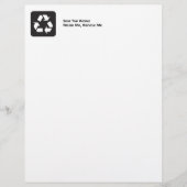 Wiederverwenden Sie mich, Recycle mir Gerecycelt B (Vorderseite)