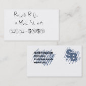 Wiederverwendet und gerecycelt telefonnummerkarte (Vorne/Hinten)