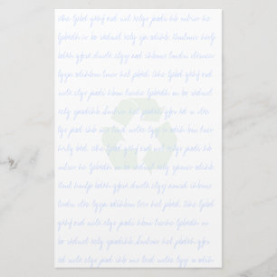 Wiederverwendete Gerecycelt Schreibwaren Briefpapier