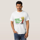 Wiederverwendung, recyceln, füllen den T - Shirt (Vorne ganz)