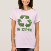 Wiederverwendung, Recycle, Regift T-Shirt (Vorderseite)