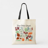 Wiederverwendung Reduzieren Gerecycelt Tüte Tragetasche (Rückseite)