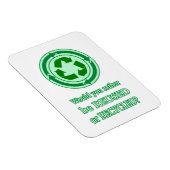 Wiederverwendung und Recycle Magnet (Rechte Seite)
