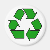 Wiederverwendung und Recycle Magnet (Vorne)
