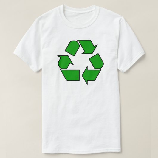 Wiederverwendung und Recycle T-Shirt (Design vorne)