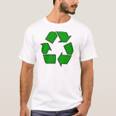 Wiederverwendung und Recycle T-Shirt (Vorderseite)