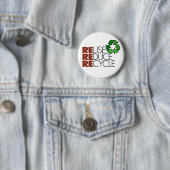 Wiederverwendung verringern recyceln Knopf Button (Beispiel)