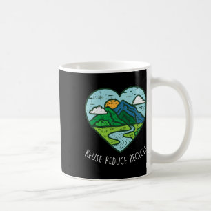 Wiederverwendung Verringerung Gerecycelt Earth Day Kaffeetasse