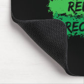 Wiederverwendung Verringerung Gerecycelt Funny Eco Mousepad (Ecke)